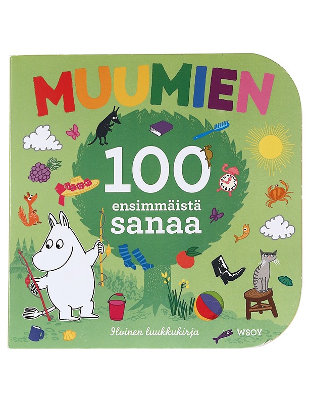 Muumien 100 ensimmäistä sanaa / iloinen luukkukirja - Jansson, Tove - Lastenkirjat - 10105625442 - 0