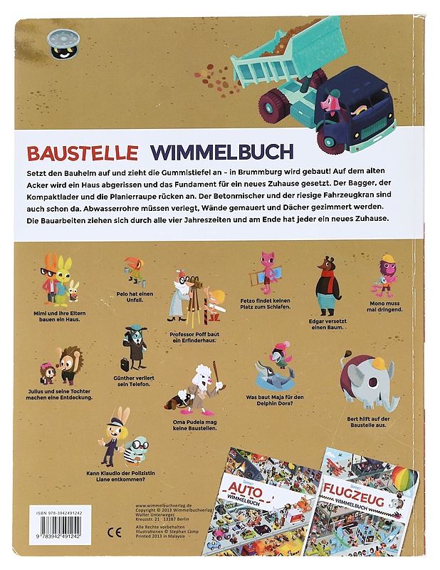 Baustelle Wimmelbuch - Lastenkirjat - 10105625469 - 1