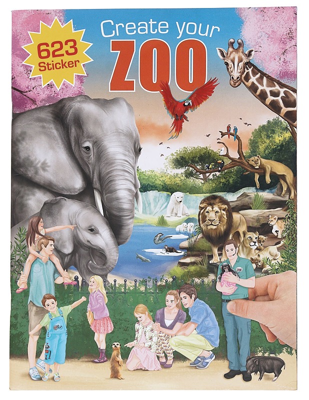 Create your zoo - Lastenkirjat - 10105625493 - 0