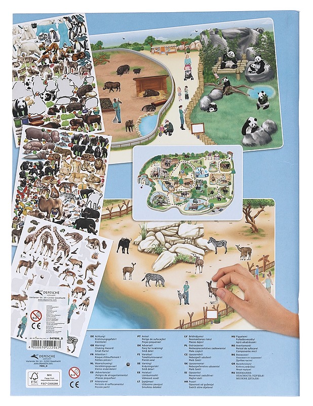 Create your zoo - Lastenkirjat - 10105625493 - 1
