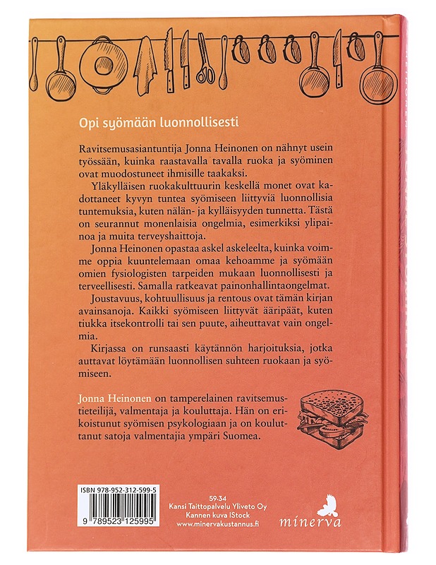 Tunne syöminen - Jonna Heinonen - Kirja lahjaksi - 10105625491 - 1