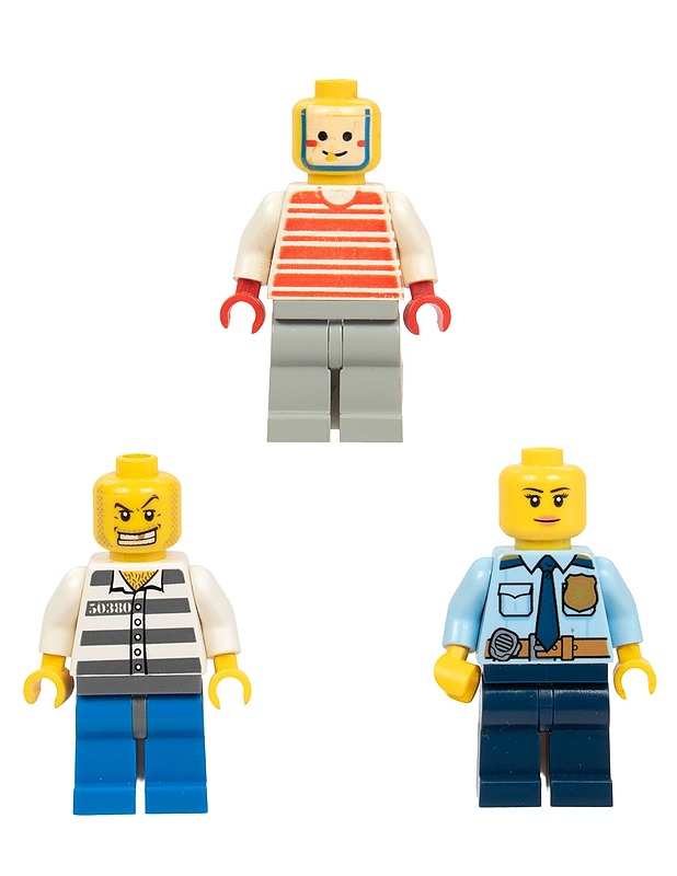 LEGO minifiguuri, 3 kpl - Lasten lelut - 10105625498 - 0
