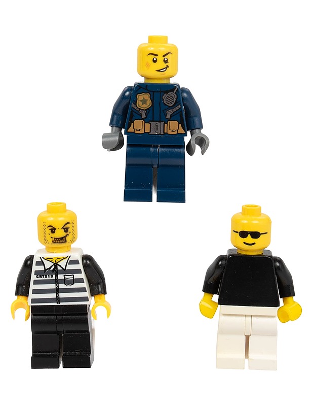 LEGO minifiguuri, 3 kpl - Lasten lelut - 10105625500 - 0