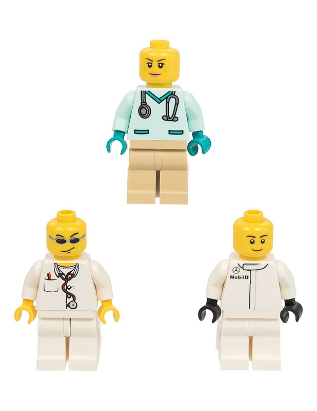 LEGO minifiguuri, 3 kpl - Lasten lelut - 10105625501 - 0