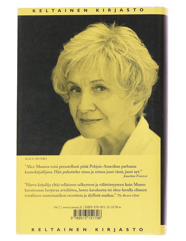 Liian paljon onnea - Munro, Alice - Romaanit ja novellit - 10105625535 - 1