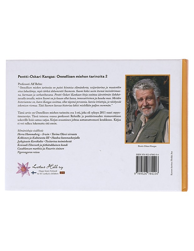 Onnellisen miehen tarinoita 2 - Pentti-Oskari Kangas - Elämäkerrat ja muistelmat - 10105625539 - 1