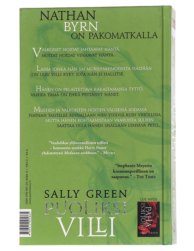 Puoliksi villi - Green, Sally - Jännitys ja dekkarit - 10105625549 - 1