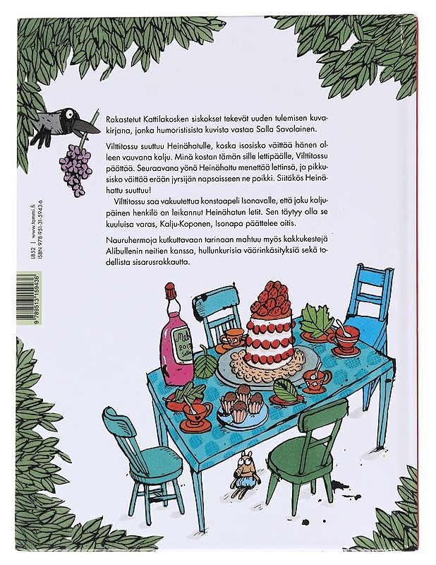 Heinähattu, Vilttitossu ja Kalju-Koponen - Nopola, Sinikka - Lastenkirjat - 10105625553 - 1