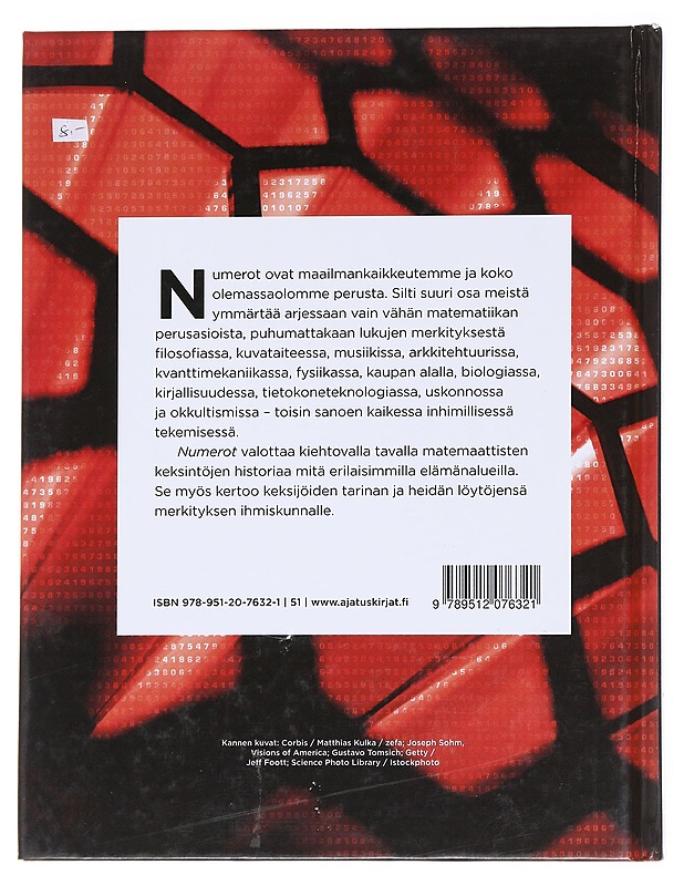 Numerot : kuinka matematiikka muutti maailmaa - Peter J. Bentley - Tietokirjat ja oppaat - 10105625568 - 1