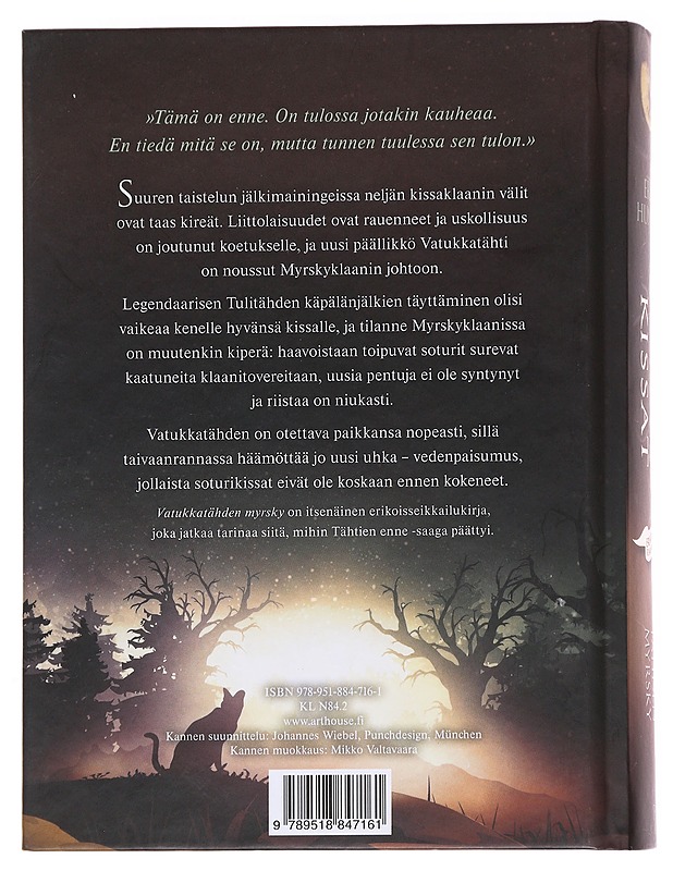 Soturi-kissat : Vatukkatähden myrsky - Hunter, Erin - Romaanit ja novellit - 10105625580 - 1