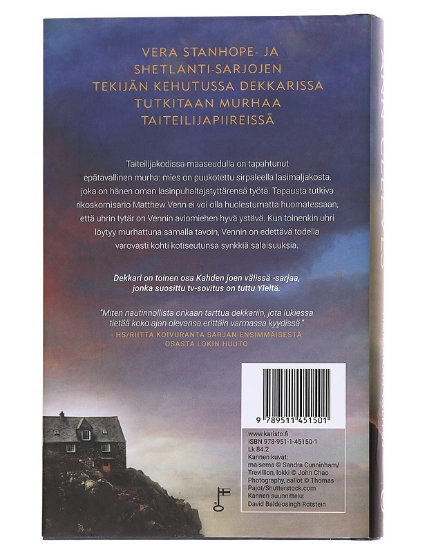 Haikaran valitus - Cleeves, Ann - Kirja lahjaksi - 10105625584 - 1