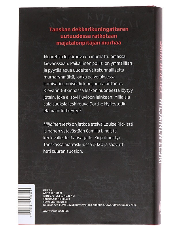 Hiljainen leski - Blædel, Sara - Romaanit ja novellit - 10105625602 - 1
