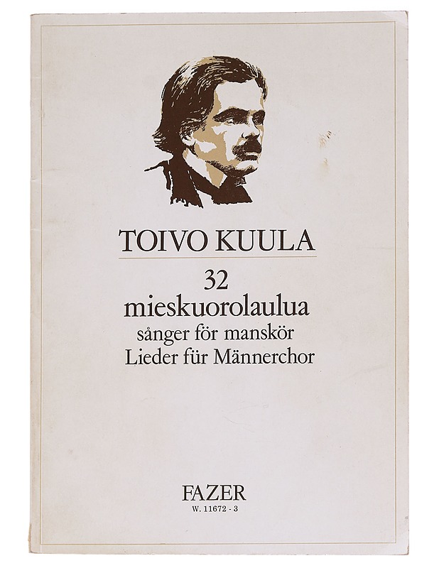 Toivo Kuula 32 mieskuorolaulua -  Toivo Kuula/Fazer - Tietokirjat ja oppaat - 10105625609 - 0