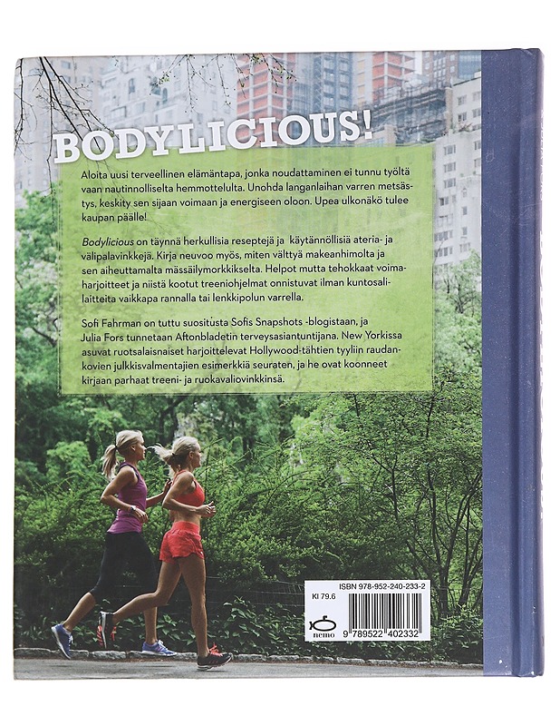 Bodylicious! / näin saat unelmavartalon - Fahrman, Sofi - Tietokirjat ja oppaat - 10105625669 - 1