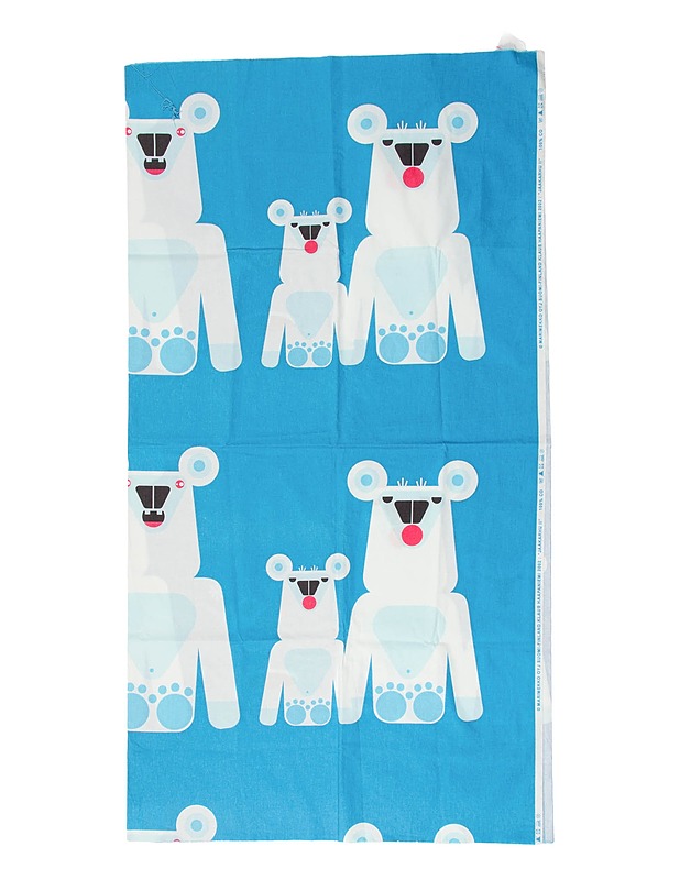 MARIMEKKO Jääkarhu kangas, 140x115 cm - Designsuosikit - 10105625779 - 1
