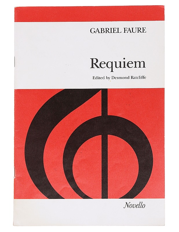 Requiem, op. 48 : for soprano & baritone soli, SATB & orchestra : vocal score - Fauré, Gabriel - Musiikki- ja elokuvakirjat - 10105625778 - 0