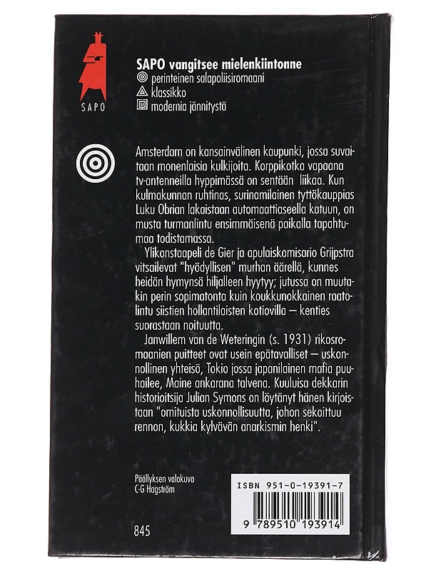 Katulintu - Van de Wetering, Janwillem - Romaanit ja novellit - 10105625815 - 1