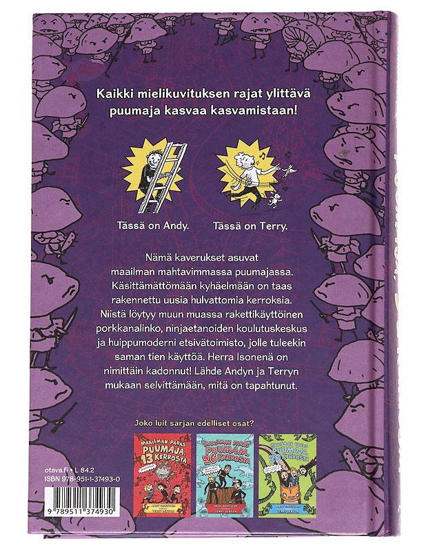 Maailman paras puumaja, 52 kerrosta - Griffiths, Andy - Lastenkirjat - 10105625834 - 1