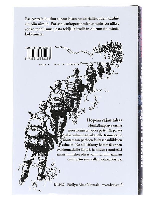 Hopeaa rajan takaa - Esa Anttala - Romaanit ja novellit - 10105625855 - 1