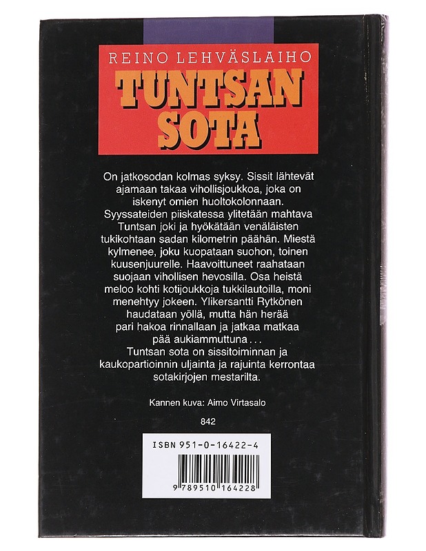 Tuntsan sota / romaani - Reino Lehväslaiho - Romaanit ja novellit - 10105625883 - 1