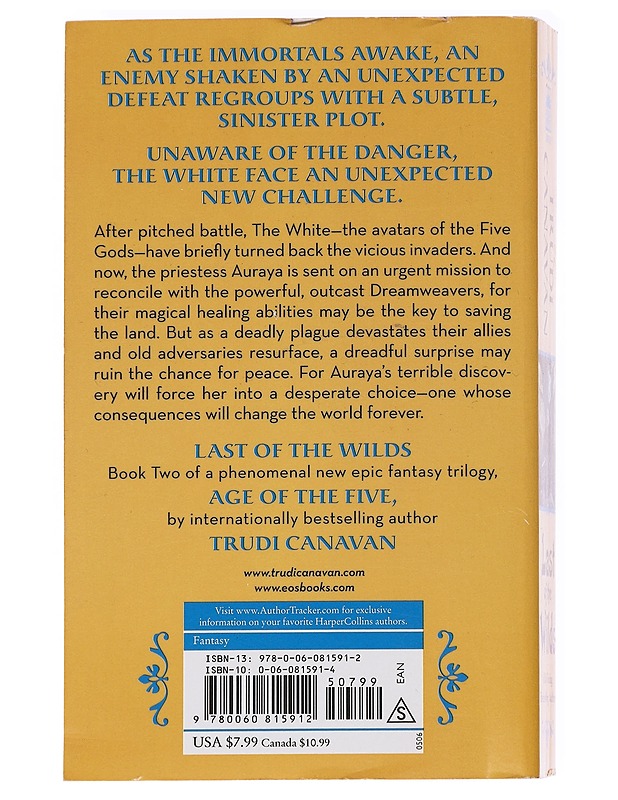 Last of the Wilds - Trudi Canavan - Romaanit ja novellit - 10105625909 - 1