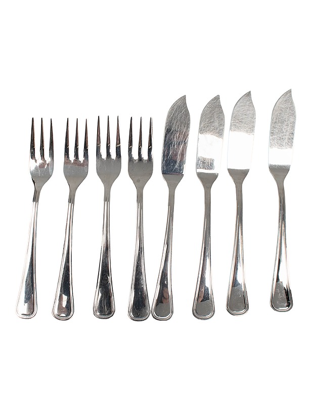 Guy Degrenne : kala-aterimet 4+4 - Aterimet - 10105625971 - 0