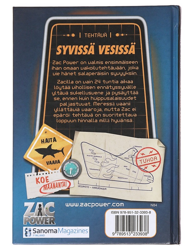 Syvissä vesissä - Larry, H.I - Lastenkirjat - 10105625995 - 1