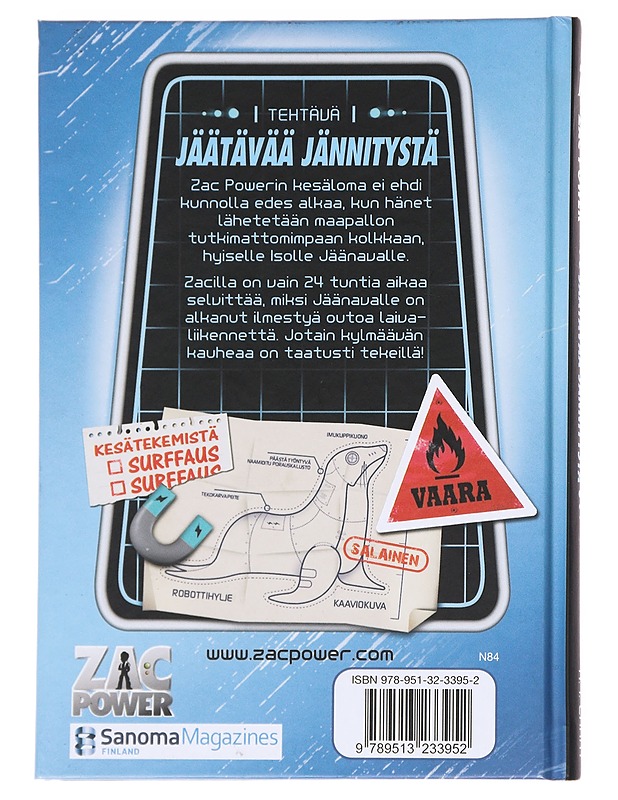 Jäätävää jännitystä - Larry, H.I - Lastenkirjat - 10105625998 - 1