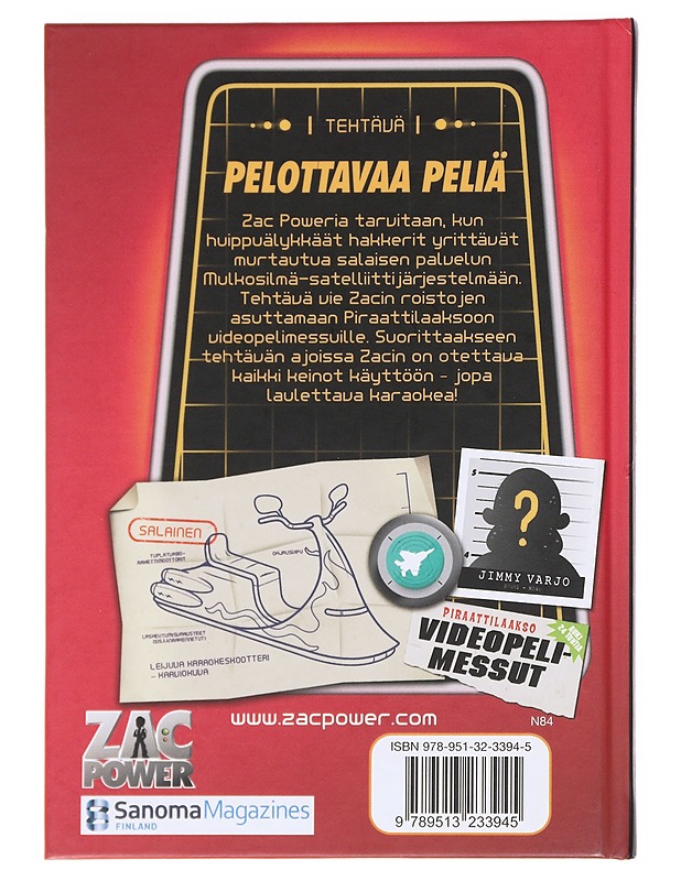 Pelottavaa peliä - Larry, H. I. - Lastenkirjat - 10105625999 - 1