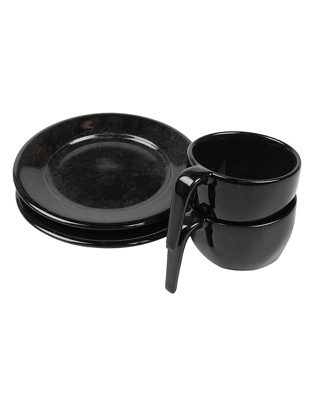 ARABIA Ego espressokupit ja aluslautaset, 4 kpl - Designsuosikit - 10105626067 - 0