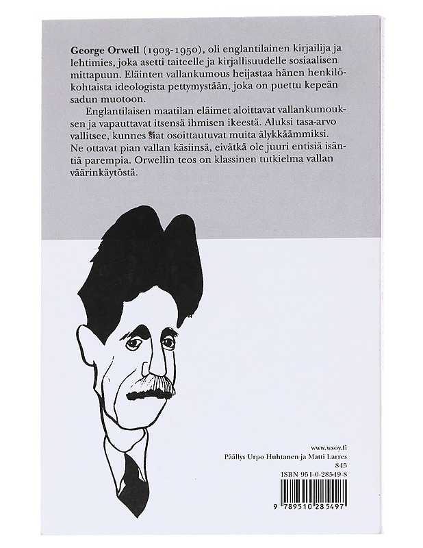 Eläinten vallankumous - Orwell, George - Fantasia- ja scifi - 10105626088 - 1