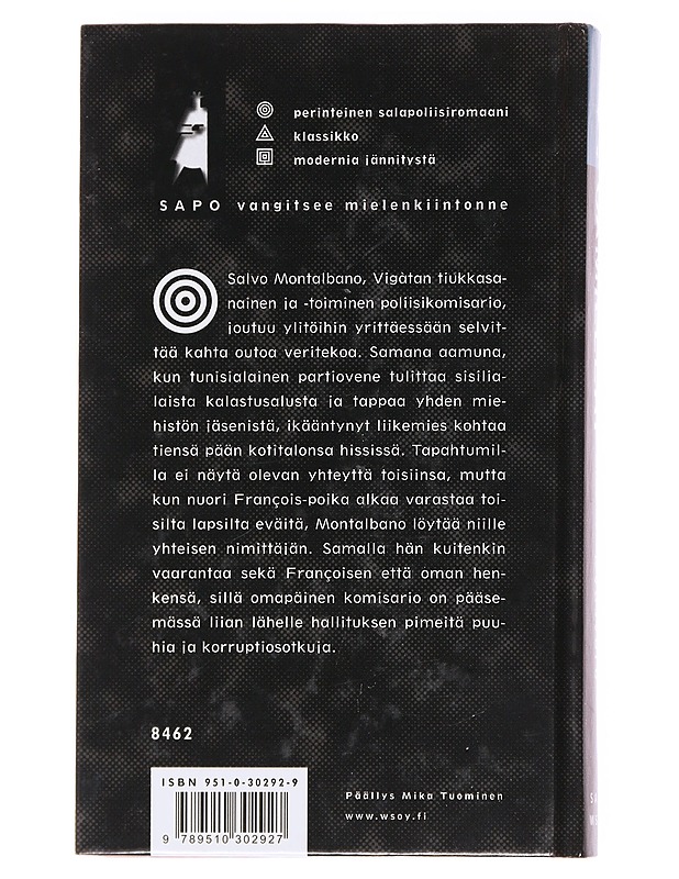 Eväsvoro - Camilleri, Andrea - Romaanit ja novellit - 10105626105 - 1
