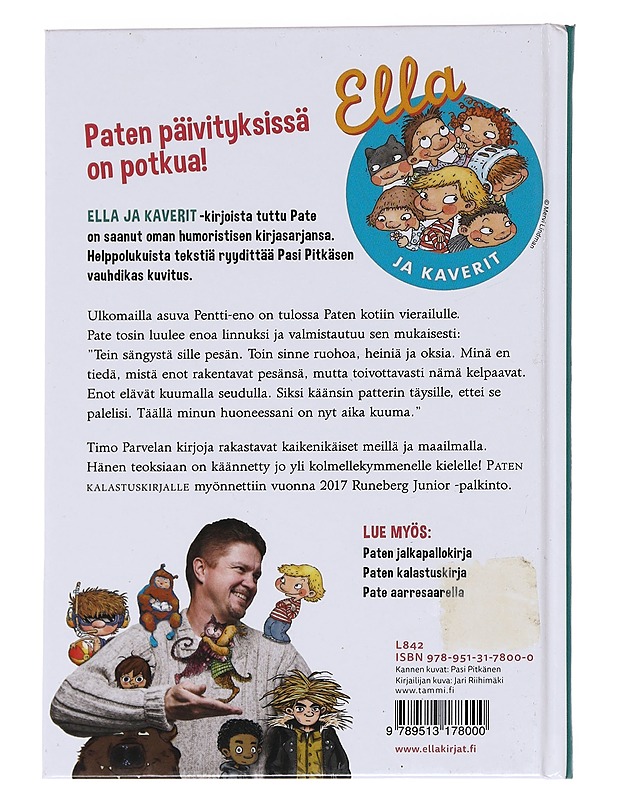 Paten aikakirjat - Parvela, Timo - Lastenkirjat - 10105626109 - 1