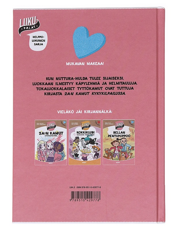2 A:n kamut ja Nuttura-Hulda - Hallava, Anna - Lastenkirjat - 10105626125 - 1