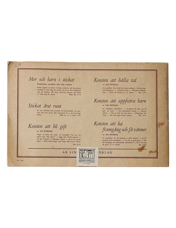 Märkbok - Brita Nyström - Lastenkirjat - 10105626147 - 1