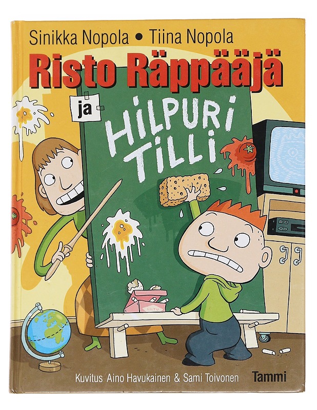 Risto Räppääjä ja Hilpuri Tilli - Nopola, Sinikka - Lastenkirjat - 10105626175 - 0