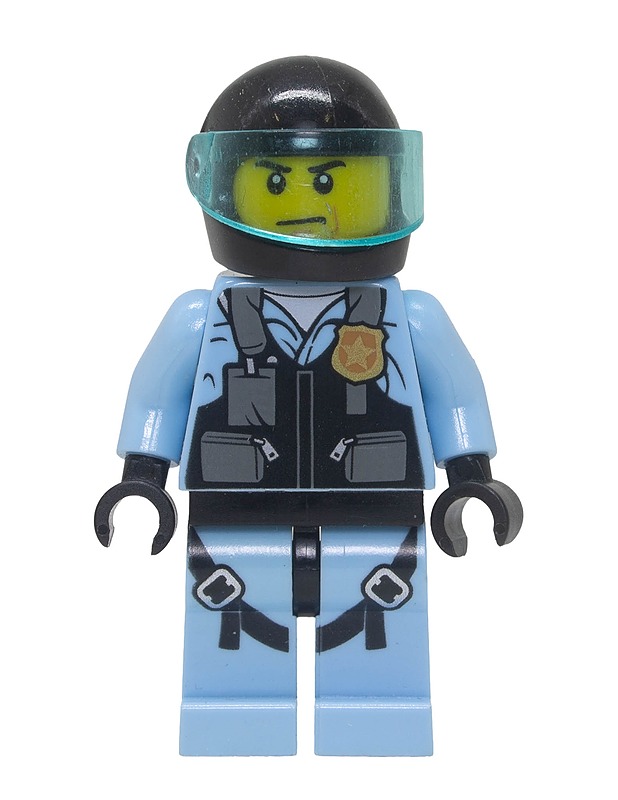 LEGO  poliisilentäjä -minifiguuri - Lasten pelit ja lelut - 10105626186 - 0