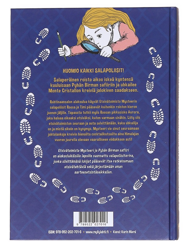 Etsivätoimisto Mysteeri ja Pyhän Birman safiiri - Jutta Tynkkynen - Romaanit ja novellit - 10105626205 - 1
