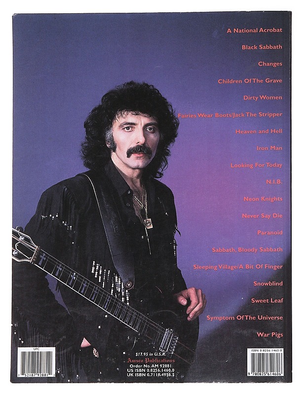 The best of Black Sabbath - Iommi, Frank - Musiikki- ja elokuvakirjat - 10105626232 - 1