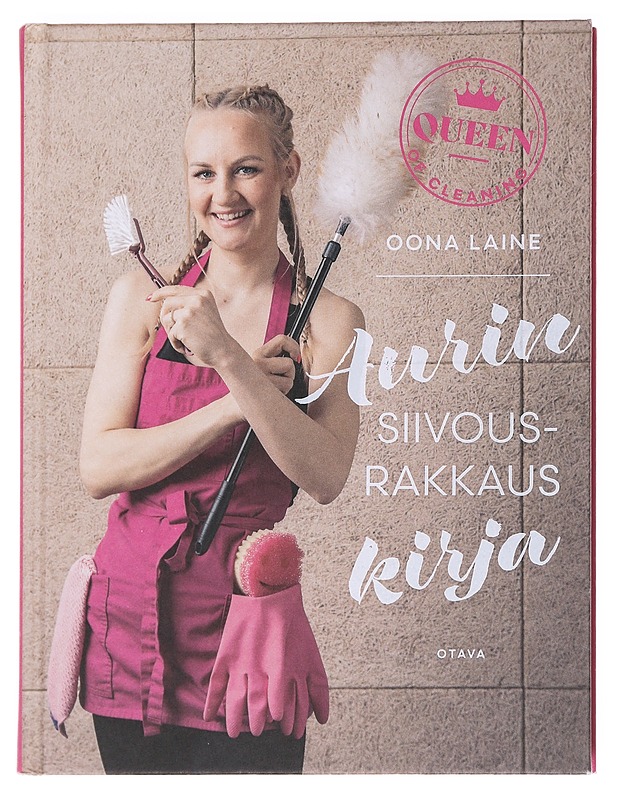 Aurin siivousrakkauskirja - Oona Laine - Elämäkerrat ja muistelmat - 10105626257 - 0