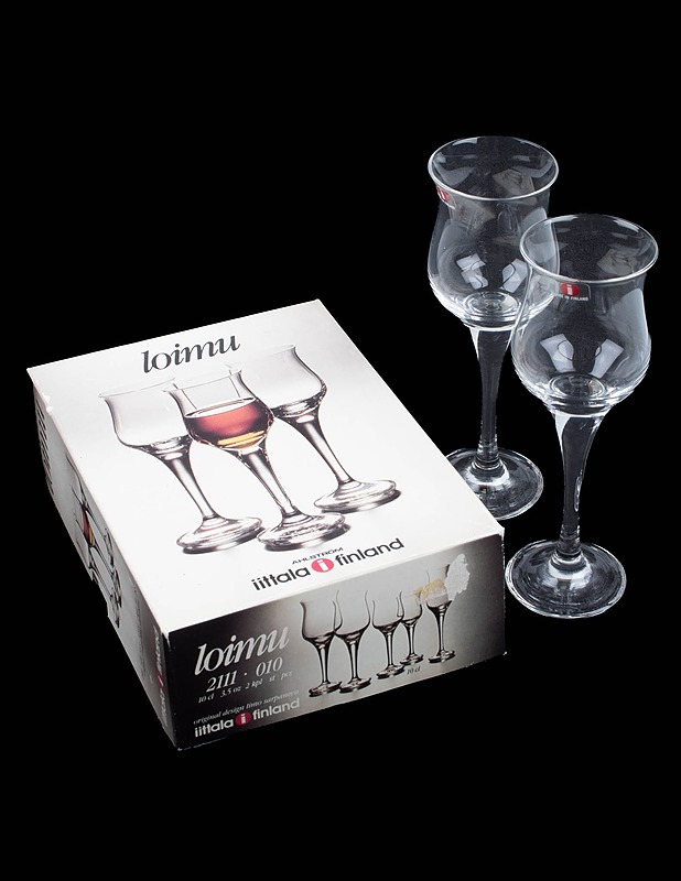 IITTALA Loimu sherry-/liköörilasi, 2 kpl - 10 cl - Designsuosikit - 10105626292 - 0