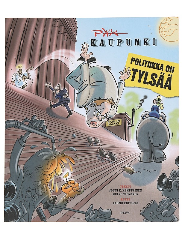 Pääkaupunki, politiikka on tylsää - Kemppainen, Jouni K. - Sarjakuvat - 10105626346 - 0