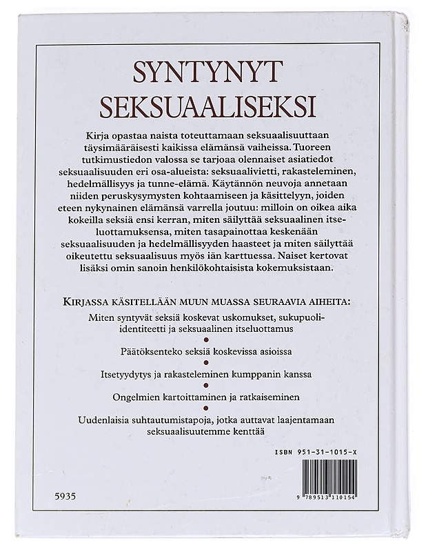 Syntynyt seksuaaliseksi, joka naisen opas hyvään sukupuolielämään - Quilliam, Susan - Tietokirjat ja oppaat - 10105626398 - 1