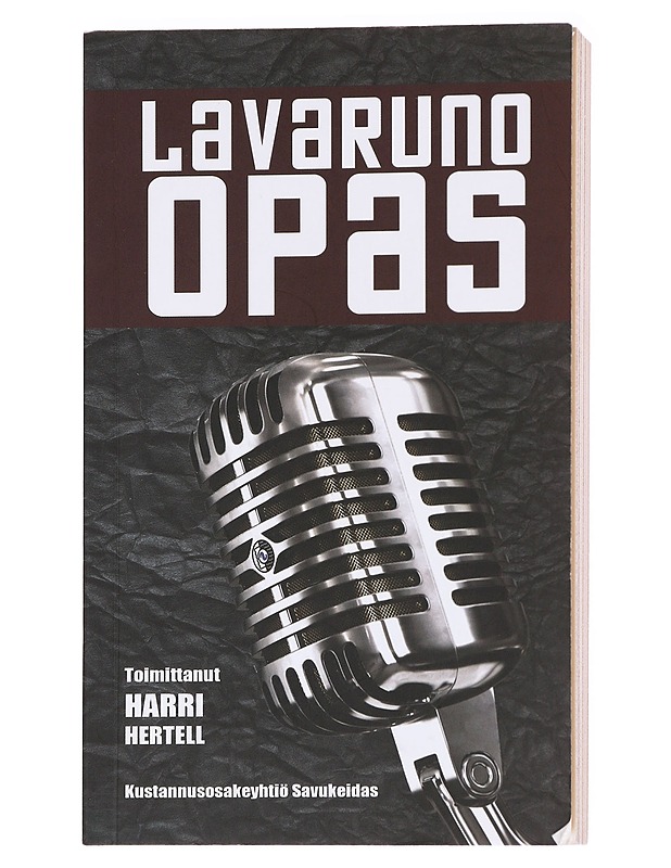 Lavaruno-opas - Hertell, Harri - Runot ja näytelmät - 10105626400 - 0