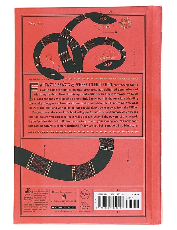Fantastic beasts and where to find them - Rowling, J. K. - Fantasia- ja scifi - 10105626445 - 1