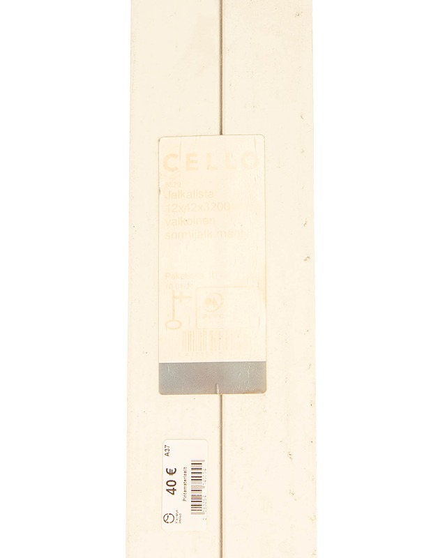 CELLO jalkalista 12x42x3200 mm  - Rakennustarvikkeet - 10105626454 - 1
