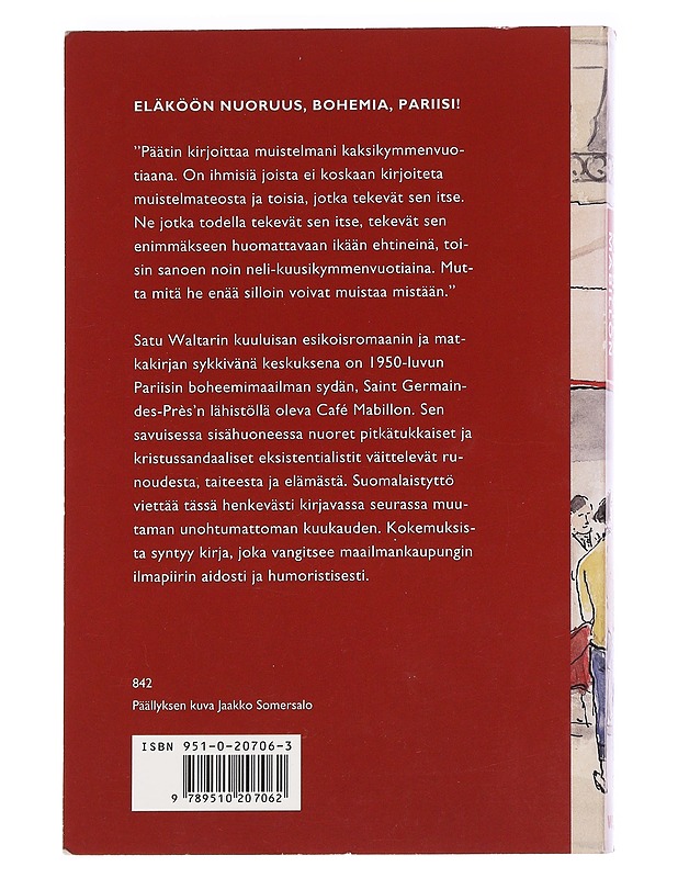 Kahvila Mabillon - Waltari, Satu - Romaanit ja novellit - 10105626519 - 1
