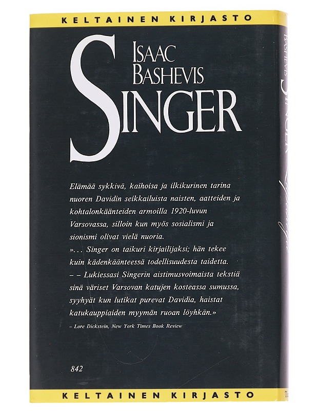 Lupakirja - Singer, Isaac Bashevis - Romaanit ja novellit - 10105626528 - 1