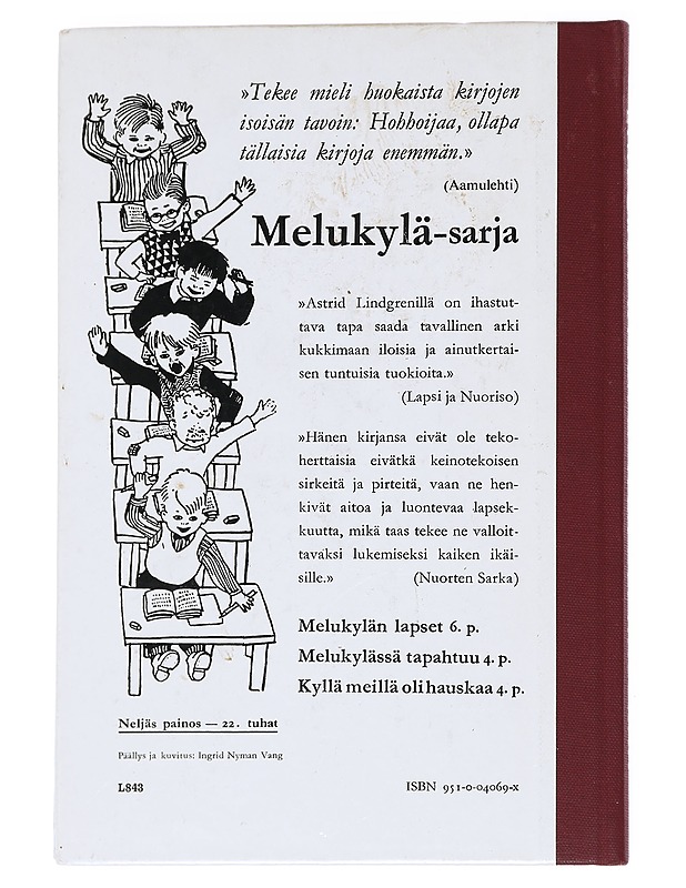 Kyllä meillä oli hauskaa - Lindgren, Astrid - Lastenkirjat - 10105626561 - 1