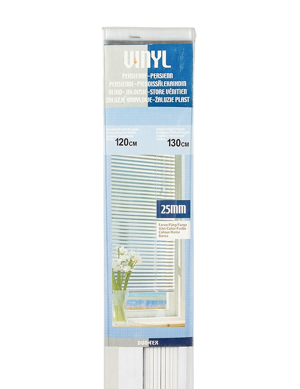 DUO-TEX Vinyl sälekaihdin, 120x130 cm - Verhot ja kapat - 10105626578 - 1